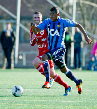 Tobias Solberg, Degerfors och Ricardo Santos, Djurgården