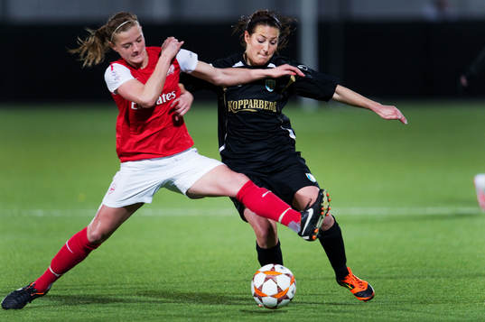 Fotboll, Dam, Champions League, Kopparbergs/Göteborg FC -