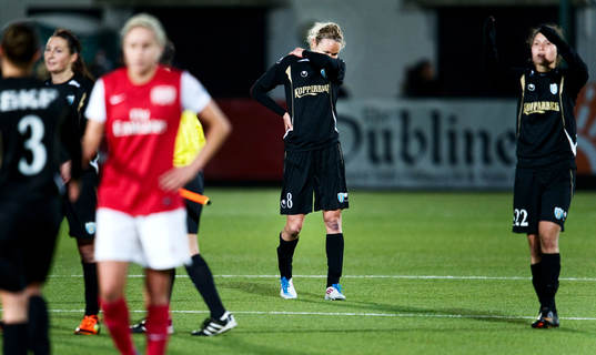 Fotboll, Dam, Champions League, Kopparbergs/Göteborg FC -