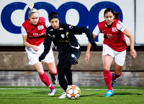Fotboll, Dam, Champions League, Kopparbergs/Göteborg FC -