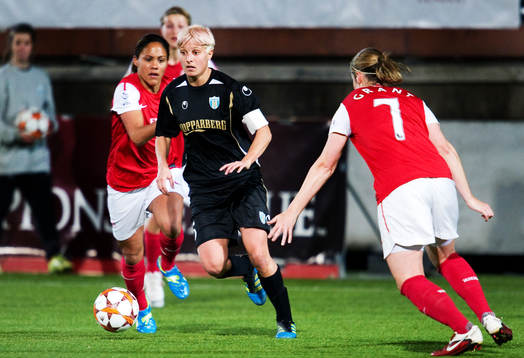 Fotboll, Dam, Champions League, Kopparbergs/Göteborg FC -