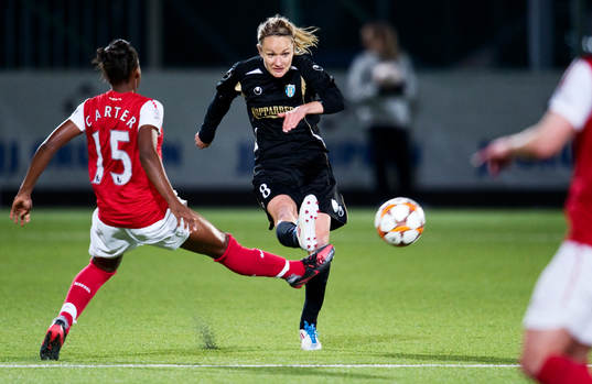 Fotboll, Dam, Champions League, Kopparbergs/Göteborg FC -