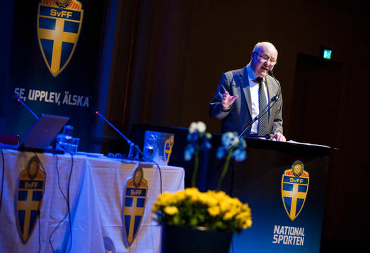 Lars-Åke Lagrell, avgående ordförande