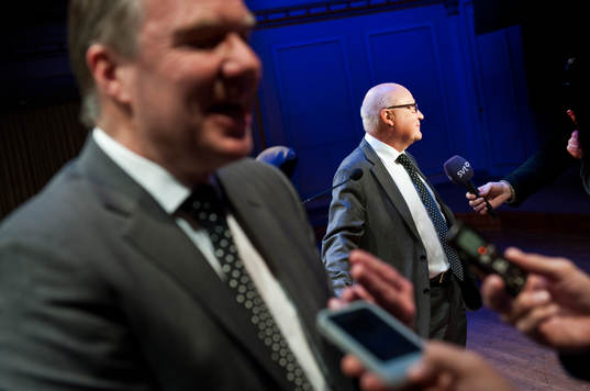 Karl-Erik Nilsson, nyvald förbundsordförande med