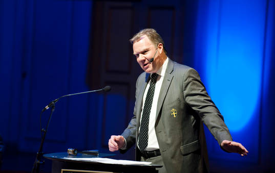 Karl-Erik Nilsson, nyvald förbundsordförande