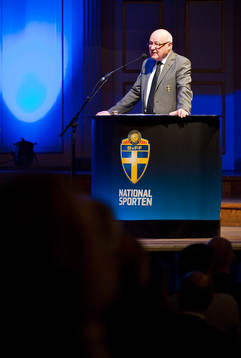 Lars-Åke Lagrell, avgående ordförande