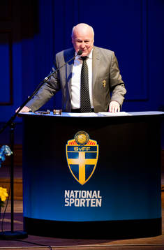 Lars-Åke Lagrell, avgående ordförande