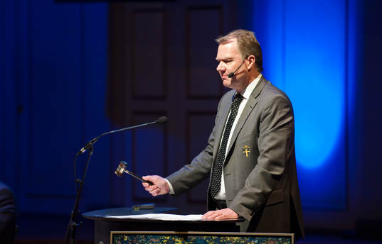 Karl-Erik Nilsson, nyvald förbundsordförande