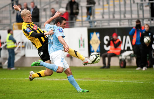Alexander Nilsson, Malmö och Tom Söderberg, Häcken
