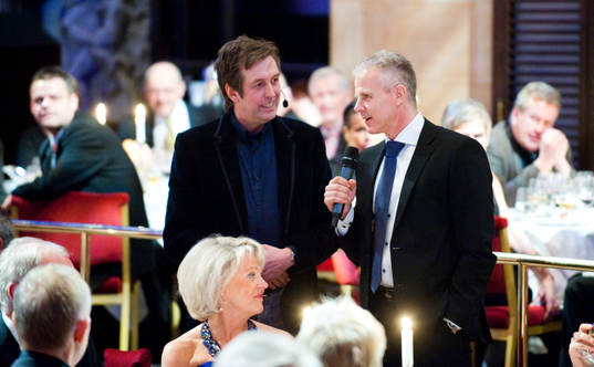 Middag på Grand Hotell: Åke Unger och Roland Nilsson