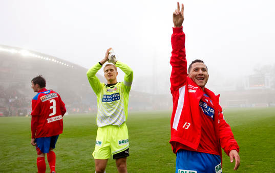 Loret Sadiku, Pär Hansson, målvakt, Rachid Bouaouzan,
