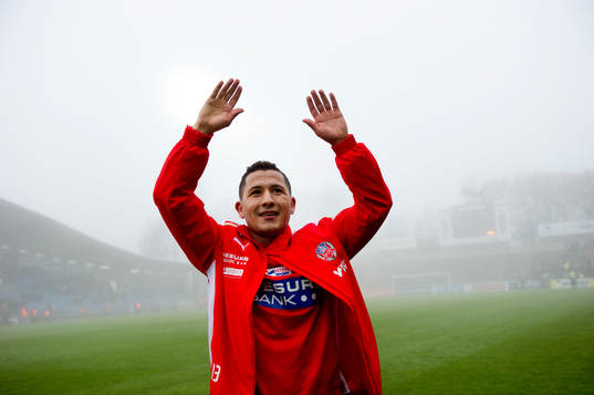 Rachid Bouaouzan, Helsingborg, jubel