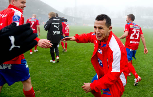 Rachid Bouaouzan, Helsingborg, jubel