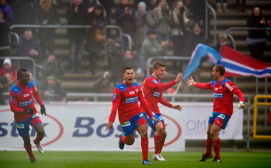Rachid Bouaouzan, Helsingborg, jubel