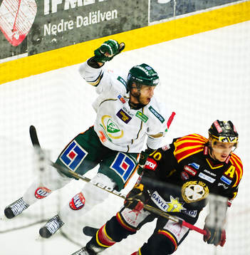 Stefan Meyer, Färjestad och Johan Larsson, Brynäs