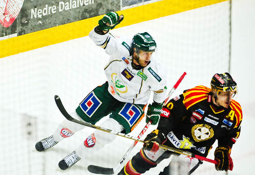 Stefan Meyer, Färjestad och Johan Larsson, Brynäs
