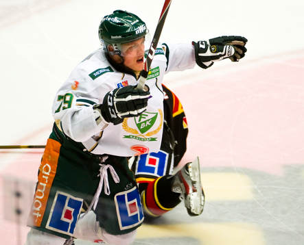 Patrik Lundh, Färjestad, jubel