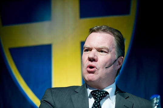 Karl-Erik Nilsson, ordförande, Svenska Fotbollförbundet