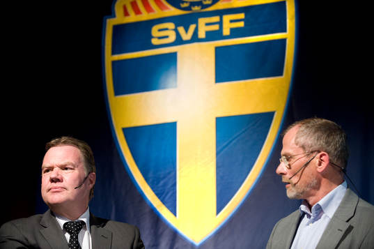 Karl-Erik Nilsson, ordförande, Svenska Fotbollförbundet