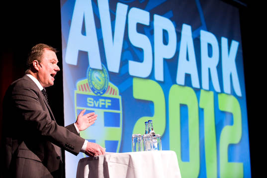 Karl-Erik Nilsson, ordförande, Svenska Fotbollförbundet