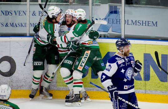 Jesper Jensen, Alexander Lindqvist-Hansen, Rögle jubel,