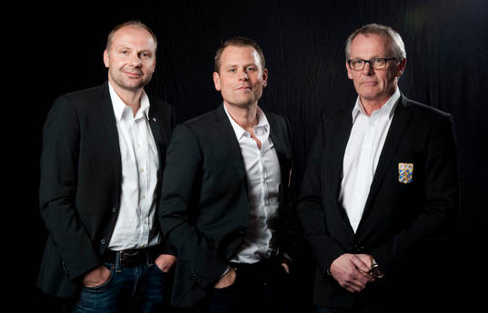 Håkan Mild, sportchef, Mikael Stahre, tränare, Seppo