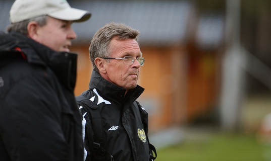 Anders Linderoth, tränare för juniorer i Mjällby