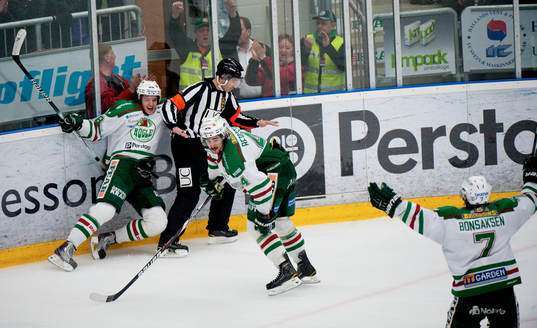 Nils Bergström, Rögle 4-3. Jubel
