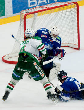 Nils Bergström, Rögle gör 4-3
