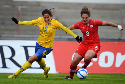 Madelaine Edlund, Sverige, Shannon Woeller, Kanada