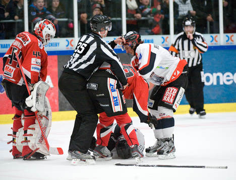 Joakim Sydergård, skada och Daniel Pettersson, Olofström,