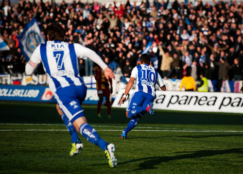 Daniel Sobralense, IFK Göteborg, springer mot de tillresta