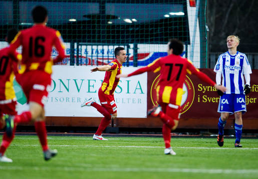 Admir Aganovic, Syrianska, jubel