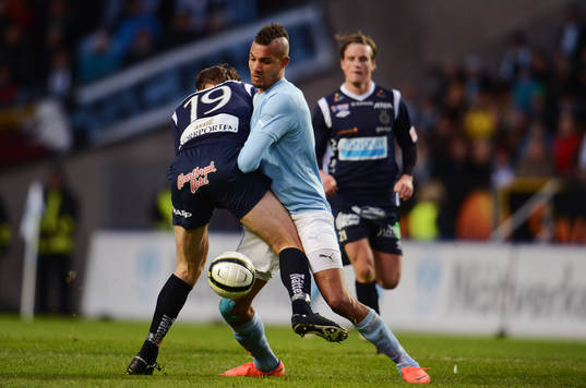 Marcus Hansson, Gefle, Mathias Ranégie, Malmö FF