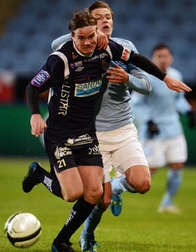 Eric Larsson, Gefle, Simon Thern, Malmö FF