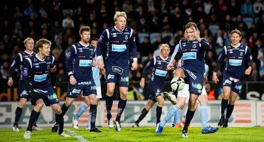 Kompakt försvar i Gefle
