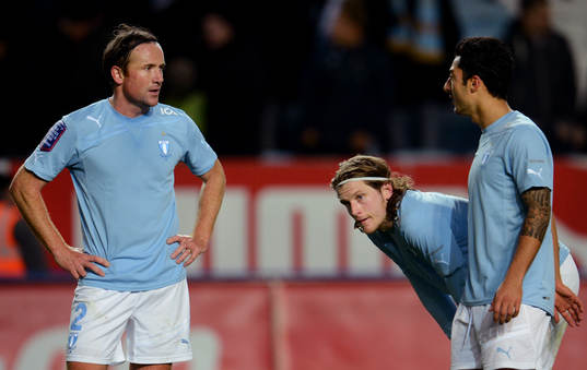 Ulrich Vinzents, Erik Friberg, Jiloan Hamad, Malmö FF depp