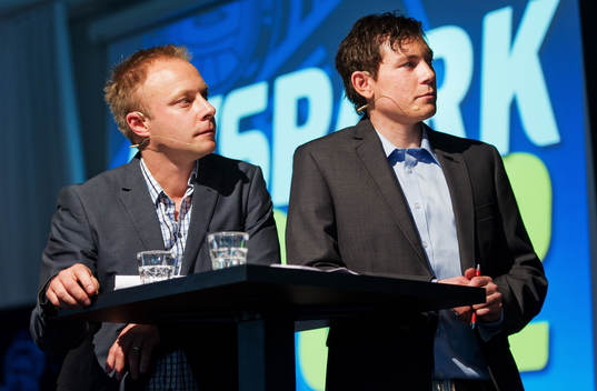 Anders Andersson, Niklas Jarelind, konferencier