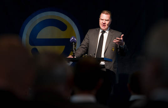 Karl-Erik Nilsson, ordförande Svenska Fotbollförbundet