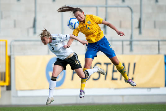 Sandra Starke, Tyskland och Jennie Nordin, Sverige
