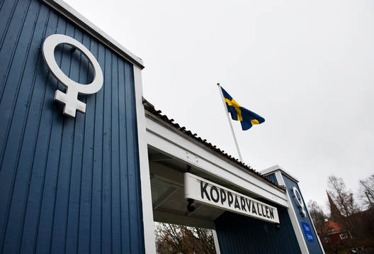 Kopparvallen, exteriör
