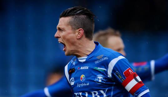 Kristian Haynes, Trelleborg, jubel