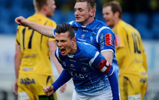 Kristian Haynes, Trelleborg, jubel