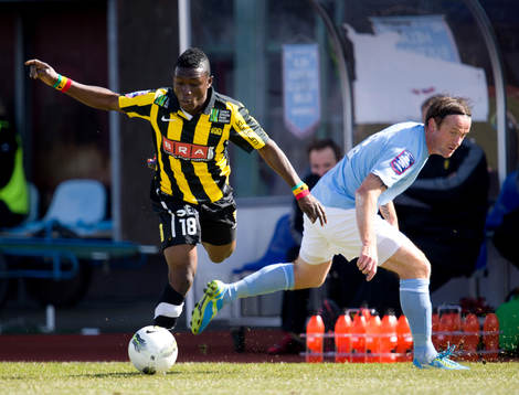Abdul Majeed Waris, Häcken, Ulrich Vinzents, Malmö FF