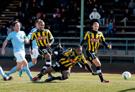 René Makondele, Häcken, gör 3-0