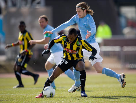 Erik Friberg, Malmö FF, René Makondele, Häcken