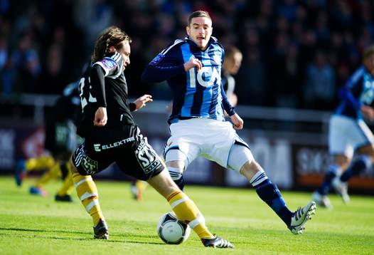 Kevin Walker, Sundsvall, och James Keene, Djurgården