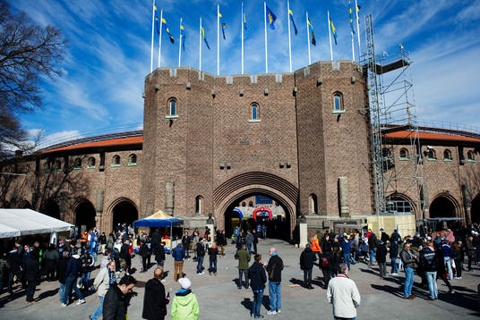 Stockholm Stadion, exteriör