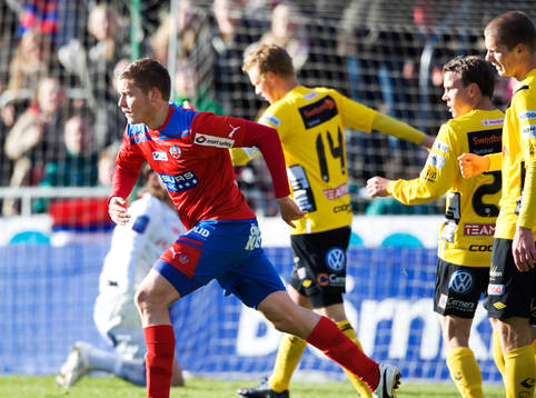 1-0 Alfred Finnbogason, Helsingborg