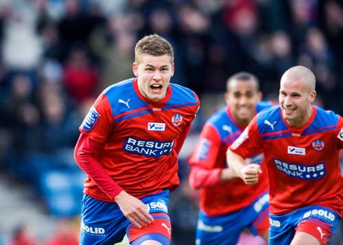 2-1 Alfred Finnbogason, Helsingborg, jubel